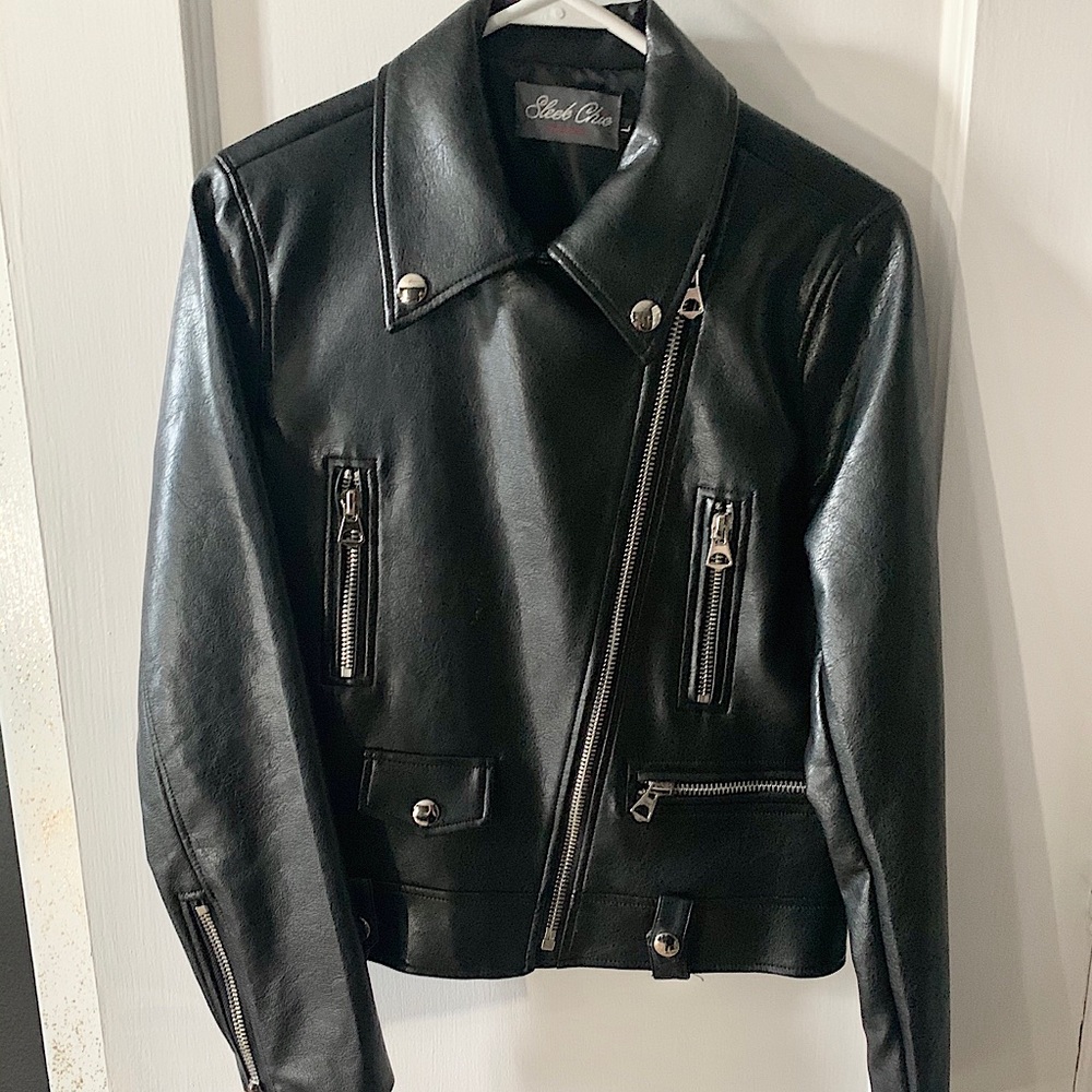 Nasty Gal X Sleek Chic Leather Jacket